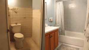 Budget Bathroom Makeovers