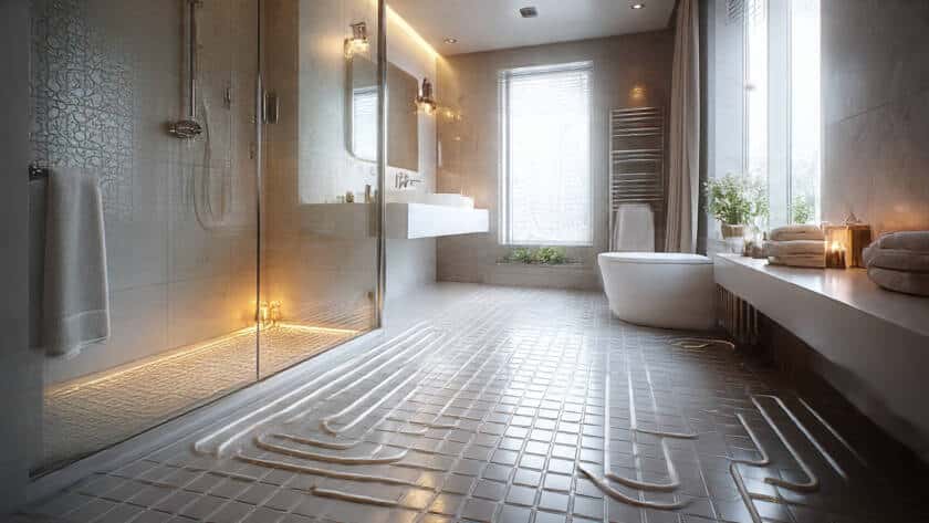 Underfloor Heating in Brisbane Bathrooms