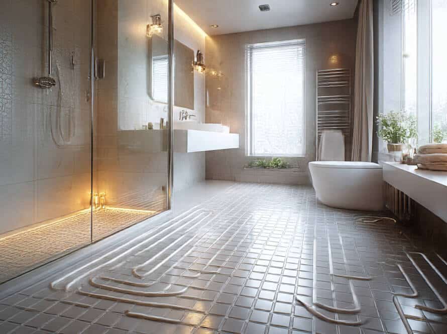 Underfloor Heating in Brisbane Bathrooms